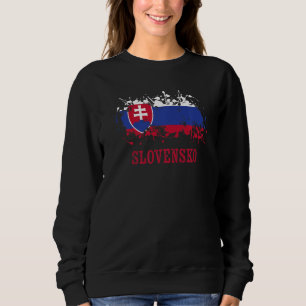 Slovak enthusiasts for Slovensko and Slovakia Sweatshirt
