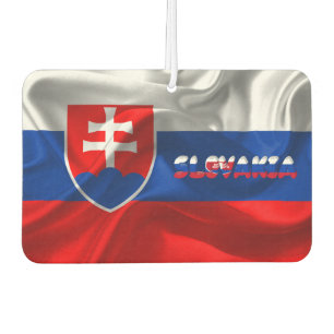 Slovak flag air freshener