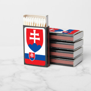 Slovak Flag & Coat of Arms, Flag of Slovakia Matchboxes