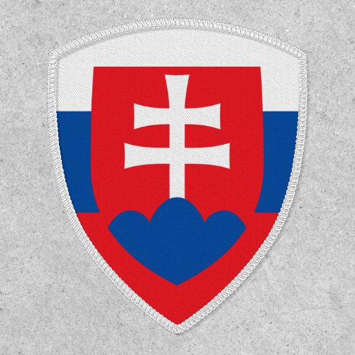 Slovak Flag  Coat of Arms Flag of Slovakia Patch