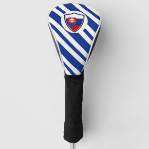 Slovak flag golf head cover