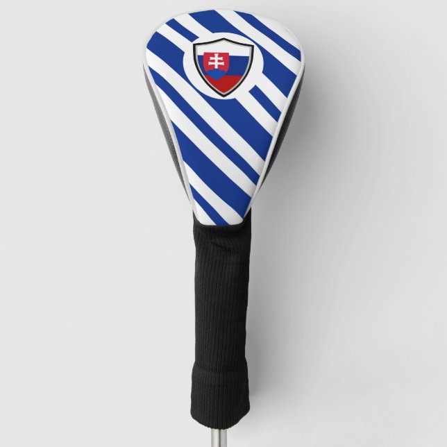 Slovak flag golf head cover (Front)