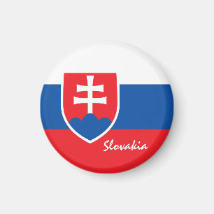 Slovak flag & Slovakia holiday, travel /sports Magnet