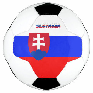 Slovak flag soccer ball