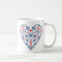 Slovak Folk Pattern Mug