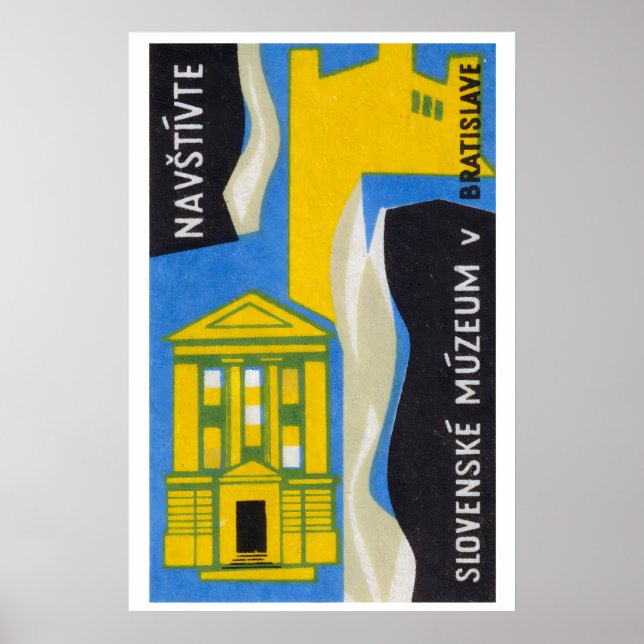 Slovak Museum - Matchbox Print - Czech Wall Art (Front)