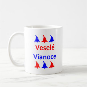 slovak vesele vianoce coffee mug