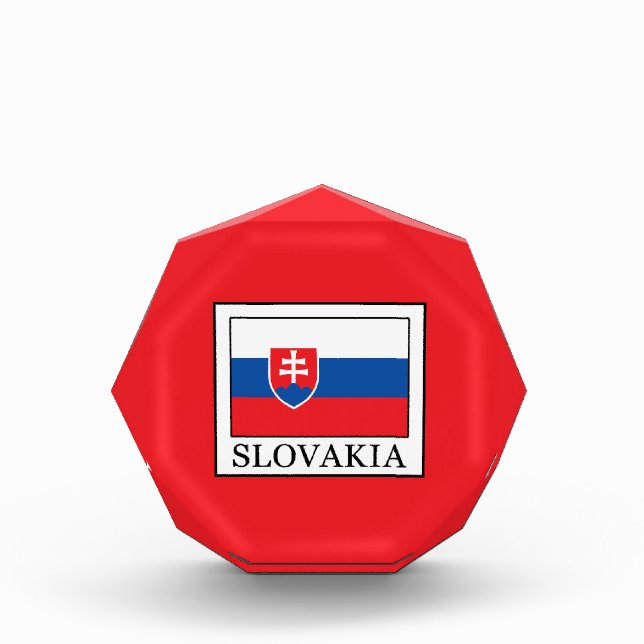 Slovakia Acrylic Award (Front)