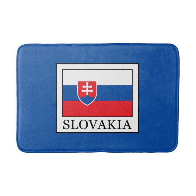 Slovakia Bathroom Mat (Front)