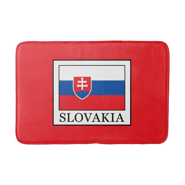 Slovakia Bathroom Mat (Front)