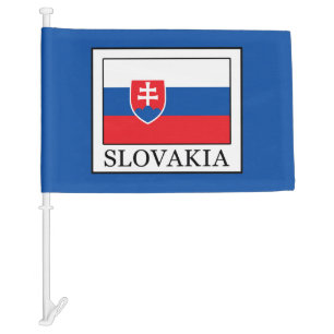 Slovakia Car Flag