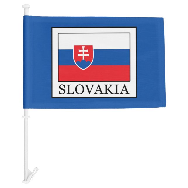 Slovakia Car Flag (Front)