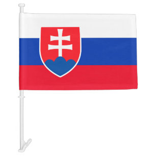 Slovakia Car Flag