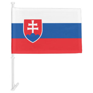 Slovakia Car Flag