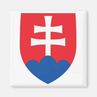 Slovakia Coat of Arms Magnet