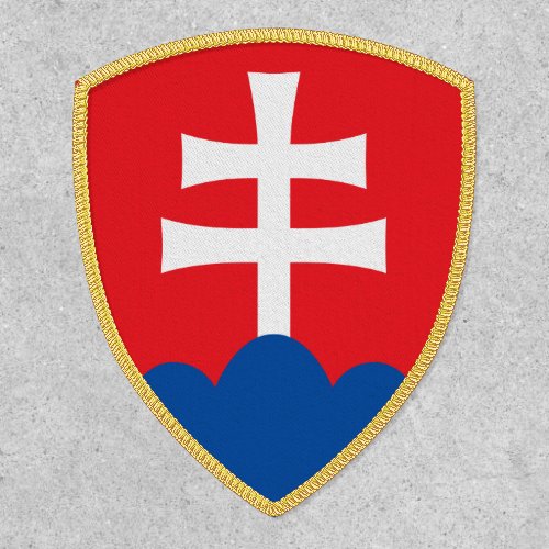 Slovakia coat of arms patch