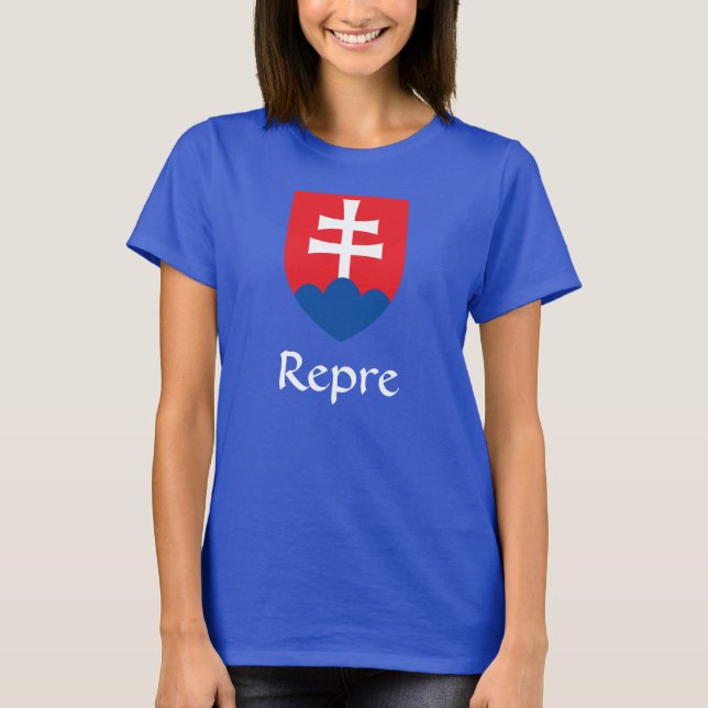 Slovakia Coat of Arms Repre T-Shirt (Front)