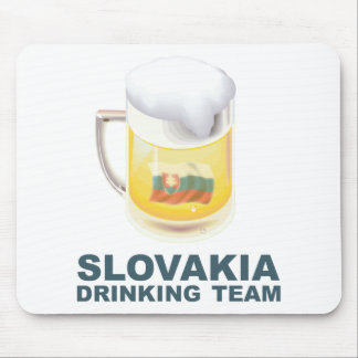 Slovakia Drinking Team Mouse Pad