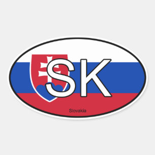 Slovakia Euro Sticker