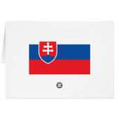 Slovakia Flag (Back Horizontal)