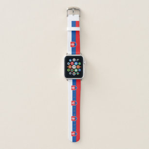 Slovakia Flag Apple Watch Band