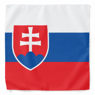 Slovakia Flag Bandana