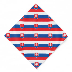 Slovakia Flag Bandana