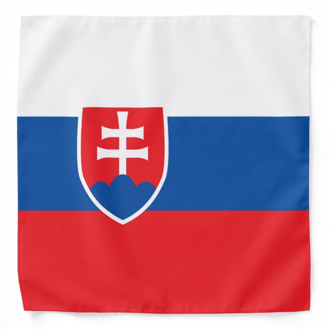 Slovakia flag bandana (Front)