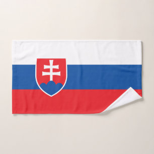 Slovakia Flag Bath Towel Set