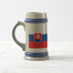 Slovakia Flag Beer Stein at Zazzle