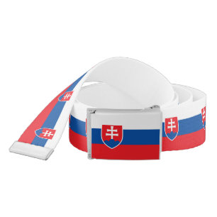 Slovakia Flag Belt