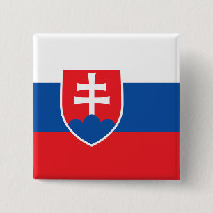 Slovakia Flag Button