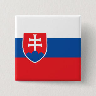 Slovakia Flag Button