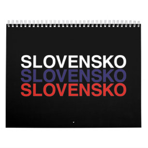 SLOVAKIA Flag Calendar