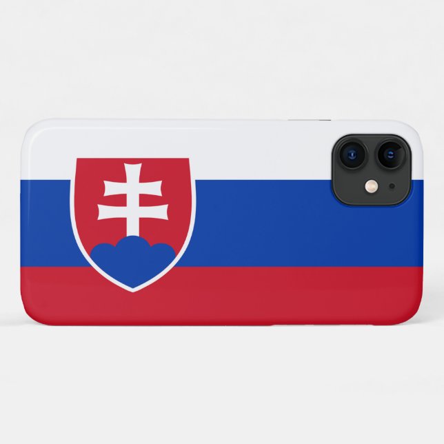 Slovakia Flag Case-Mate iPhone Case (Back (Horizontal))