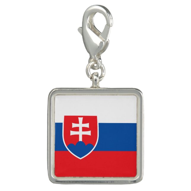 Slovakia Flag Charm (Front)