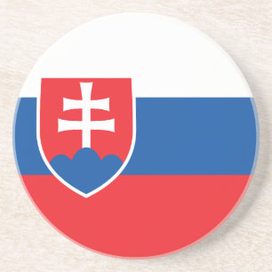 Slovakia Flag Coaster