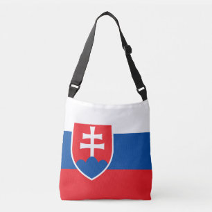 Slovakia Flag Crossbody Bag