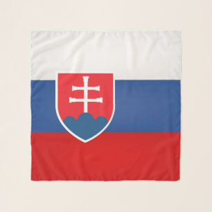 Slovakia Flag Fashion Scarf