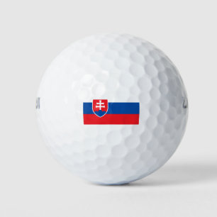 Slovakia Flag Golf Balls
