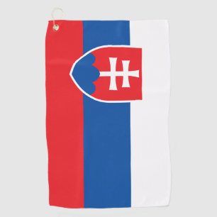 Slovakia Flag Golf Towel