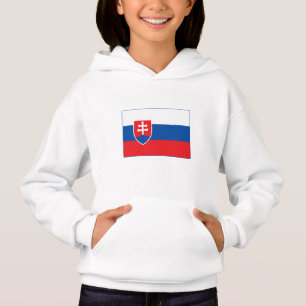 Slovakia Flag Hoodie
