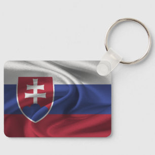 Slovakia Flag Keychain