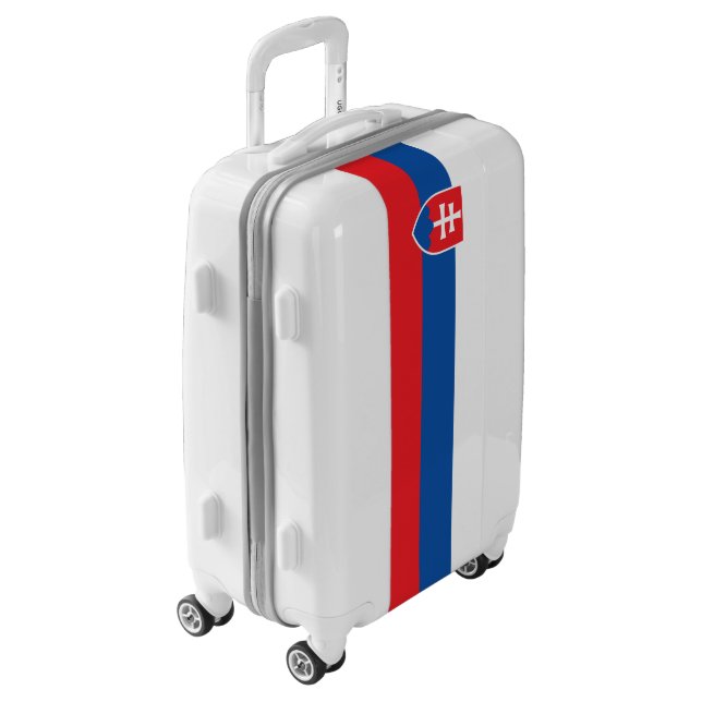 Slovakia Flag Luggage (Rotated Left)