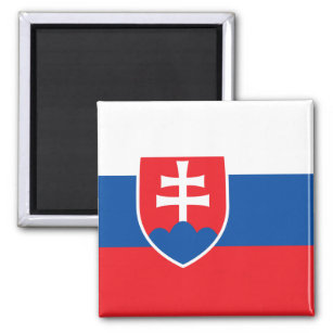 Slovakia Flag Magnet