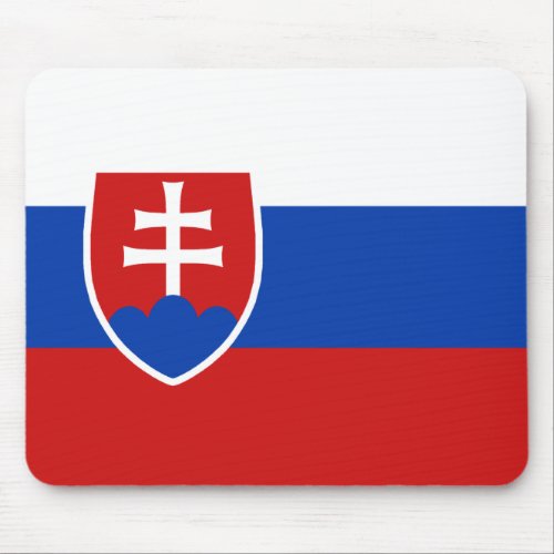 Slovakia Flag Mousepad