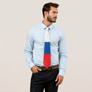 Slovakia flag neck tie