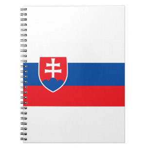 Slovakia Flag Notebook