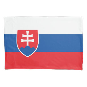 Slovakia Flag Pillow Case