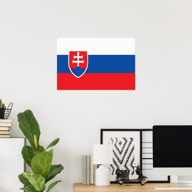 Slovakia flag poster (Home Office)